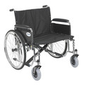 Drive Medical Sentra EC Heavy Duty Extra Wide Wheelchair, Full Arms, 26" Seat std26ecdfa